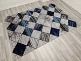 5x8 Ashley Area Rug - Blue - Free Shipping!