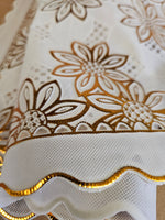 Gold Floral Table Placemat Set 4 Pack- Free Shipping!