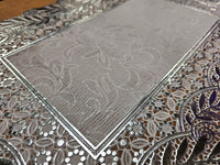 Silver Table Placemat Set 4 Pack- Free Shipping!