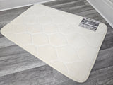 1 PC Memory Foam Bath Mat Set - IVORY (Shell Design) FREE SHIPPING!