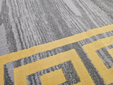 5x7 Area Rug - GREY/YELLOW - FREE SHIPPING!