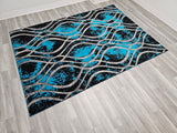 5x8 Canary Area Rug - Teal - Free Shipping!