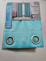 Blackout Curtains Turquoise 54" x 84" - FREE SHIPPING!