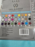 Blackout Curtains Turquoise 54" x 84" - FREE SHIPPING!