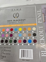 Blackout Curtains Mango 54" x 84" - FREE SHIPPING!