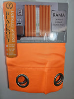 Blackout Curtains Orange 54" x 84" - FREE SHIPPING!