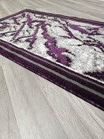 Canary Rug Runner Purple 2x7 - FREE SHIPPING