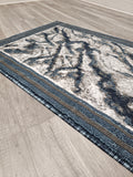 Canary Rug Runner Blue 2x7 - FREE SHIPPING