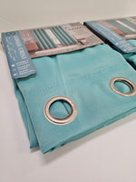 Blackout Curtains Turquoise 54" x 84" - FREE SHIPPING!