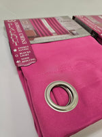 Blackout Curtains Hot Pink 54" x 84" - FREE SHIPPING!