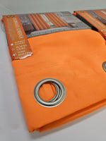 Blackout Curtains Orange 54" x 84" - FREE SHIPPING!