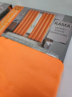 Blackout Curtains Orange 54" x 84" - FREE SHIPPING!