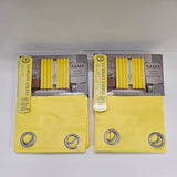 Blackout Curtains Yellow 54" x 84" - FREE SHIPPING!