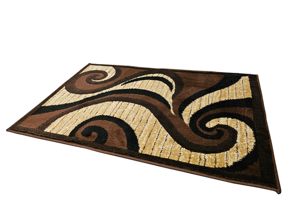 Majestic 2x3 Door Mat - BEIGE/BROWN- Free Shipping!