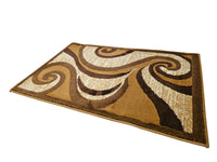 Majestic 2x3 Door Mat - MUSTARD/BEIGE- Free Shipping!