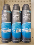 Dove Men Bodyspray 3pk - Clean Comfort FREE SHIPPING!!