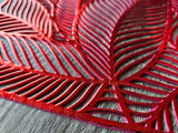 Red Leaf Table Placemat Set 4 Pack- Free Shipping!