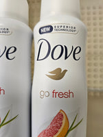 Dove Go Fresh Bodyspray 3pk - Grapefruit & Lemongrass FREE SHIPPING!!