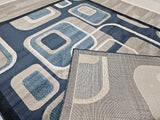 5x8 Royalty Area Rug - BLUE - Free Shipping!