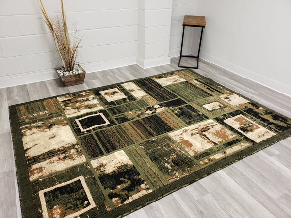 5X8 Majestic Area Rug - LT. GREEN- Free Shipping!