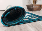 Majestic 2x3 Door Mat - TURQUOISE- Free Shipping!