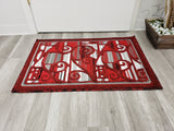 Majestic 2x3 Door Mat - L. RED- Free Shipping!