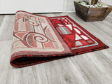 Majestic 2x3 Door Mat - L. RED- Free Shipping!