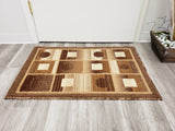 Majestic 2x3 Door Mat - BROWN/BEIGE- Free Shipping!