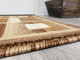 Majestic 2x3 Door Mat - BROWN/BEIGE- Free Shipping!