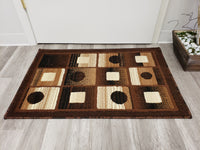 Majestic 2x3 Door Mat - BEIGE/BROWN- Free Shipping!