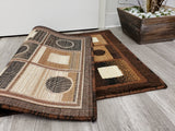 Majestic 2x3 Door Mat - BEIGE/BROWN- Free Shipping!