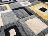 5X8 Majestic Area Rug - YELLOW- Free Shipping!