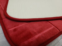 2 PC Memory Foam Bath Mat Set - BURGUNDY FREE SHIPPING!