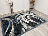5X8 Majestic Area Rug - D. Blue- Free Shipping!