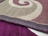 5X8 Majestic Area Rug - PURPLE- Free Shipping!