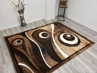 5x8 Star Area Rug - BEIGE