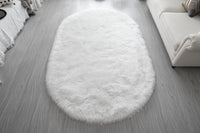 Manhattan Shag Rug Collection - WHITE